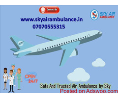 Pick Air Ambulance Service in Gorakhpur at Pocket Price