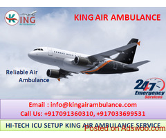 Most Charming Air Ambulance in Kolkata by King Ambulance