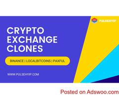Top Cryptocurrency Exchange Clone like Localbitcoins, Binance - Pulsehyip