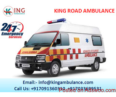 Ambulance Service in Ranchi without Extra Charges by King