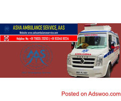 Choose Soluble Emergency Setup in Ambulance Services Patna to Delhi | ASHA
