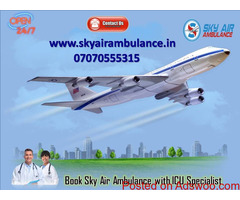 Get Medical Emergency Air Ambulance Service in Agra