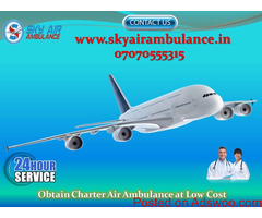 Utilize Sky Air Ambulance Service in Amritsar at Economical Price