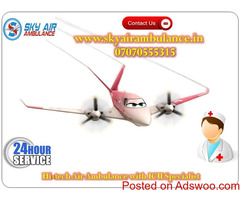 Take Instant Patient Shifting by Sky Air Ambulance in Bokaro