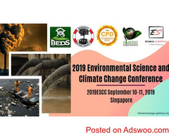 2019 Environmental Science and Climate Change Conference