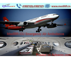 Fastest ICU Emergency Air Ambulance Service in Patna at Low Fare