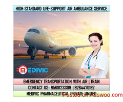 Take Hi-tech Service Provided by Medivic Air Ambulance in Allahabad