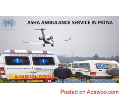 Get Low-Budget Patna Cardiac Ambulance Service in Air, Road, and Train | ASHA