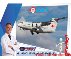 Book Absolute ICU Enable Air Ambulance from Chandigarh by Medivic