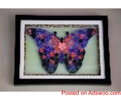 Innovative gifts for home decor Abstract Butterfly art work Aadhi Creation