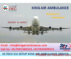 Get More Reliable Air Ambulance in Bangalore by King Ambulance