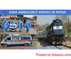 Pick a Call and Confirm your Air Ambulance Service from Patna | ASHA