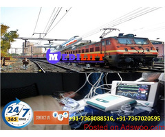 Choose Full Medical Support Rail Ambulance Service in Mumbai