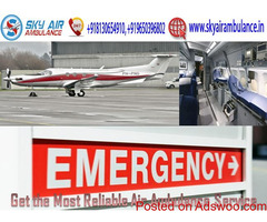 Use Air Ambulance from Guwahati with Healthcare Unit