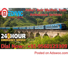 Get Medivic Aviation Train Ambulance Services in Delhi at the Reasonable Fare