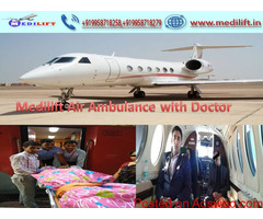 Medilift Air Ambulance Service in Mumbai with Best Medical Equipment