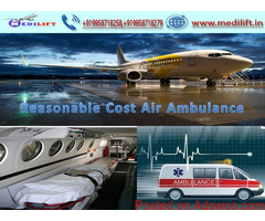 Superior Charter Air Ambulance Service in Bangalore by Medilift