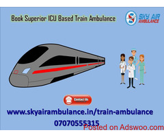 Receive Trusted Rail Ambulance Service in Patna with ICU Specialist