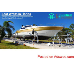 Boat Wraps Florida With High Quality Material at Affordable Price