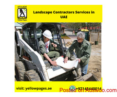 Landscape Contractors Services in UAE  -
