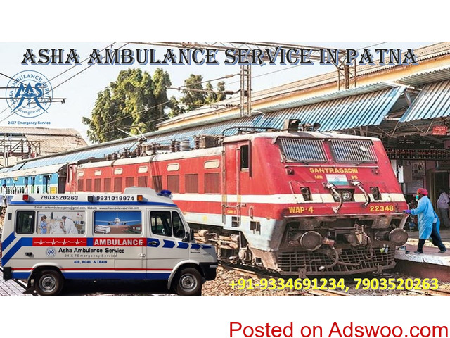 Dial on Authentic and Registered Ambulance Services in Patna | ASHA - 1/1