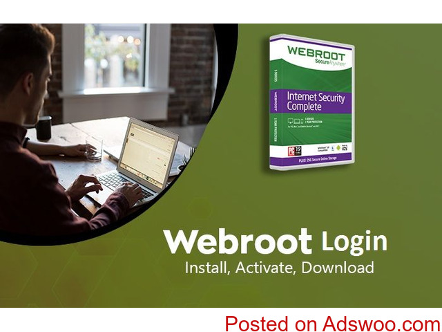 Login to Webroot account - 1/1