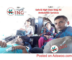 King Air and Train Ambulance Services in Delhi Cost Very Low