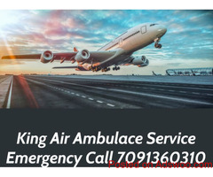 King Air and Train Ambulance Services in Delhi Cost Very Low