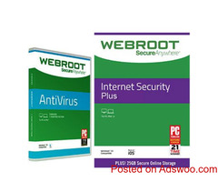 Webroot Internet Security Plus with Antivirus Protection (1 Year/ 3 Devices)