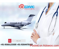 Superb Air Ambulance Services from Kolkata to Delhi by Medivic