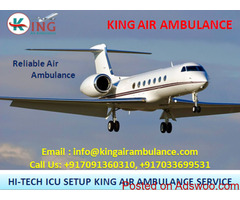 Choose India’s Best Air Ambulance Services in Kolkata by King