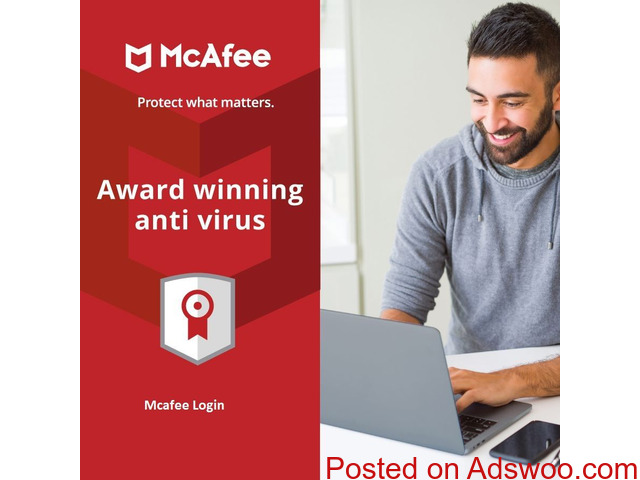 Login to Mcafee My Account - 1/2