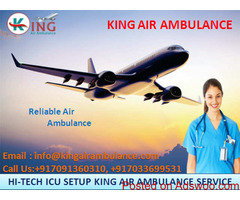 Now King Air Ambulance in Kolkata is Available for Relocate Patients