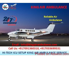 Air Ambulance in Ranchi Available at Low-Budget by King Ambulance