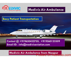 Medivic Air Ambulance from Nagpur-Go Reliably