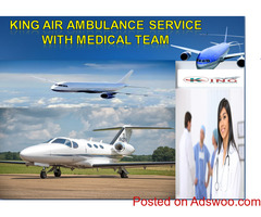 Fast Patient Transportation Facility by King Air Ambulance Service in Ranchi