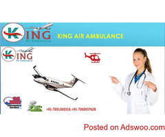 Get Very Low-Cost Air and Train Ambulance Service in Patna-King Air