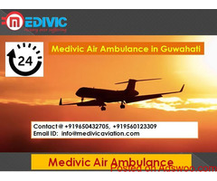 Medivic Air Ambulance in Guwahati-Economically Best