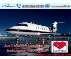 Get Full Medical Help Commercial Air Ambulance Service in Patna