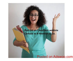 KMention will manually post your business or product in popular regional classified sites