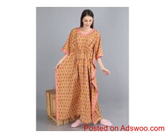 Buy Kaftan Suits Online - Shop Cotton Kaftan Suite for Women’s & Girls – GetSnug.in