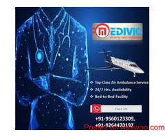 Comfortable Transportation Facility by Medivic Air Ambulance Jodhpur