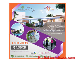 4BHK Villas in Bowrampet | Vajradevelopers
