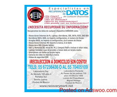 Recuperación de datos de discos duros dañados