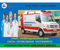 Transfer your patient with King Ambulance Service in Kantatoli