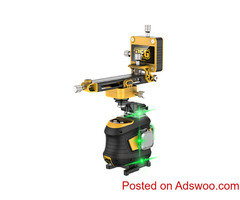 Laser Level 16 Lines 4D Green Laser Beam Horizontal/Vertical Cross Line Laser Level