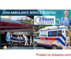 Get Your Best Ambulance on Just One-Dial to Train Ambulance in Patna | Asha