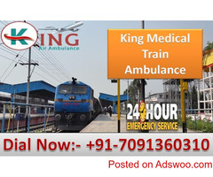 Get King Train Ambulance Service in Delhi with Unique Medical Facilities