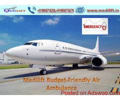 Secure Critical Patient Transfer Air Ambulance Service in Kolkata