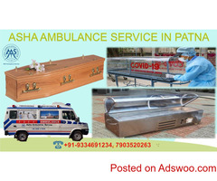 Perform a Dead Body Transfer in Patna with pious tribute |ASHA